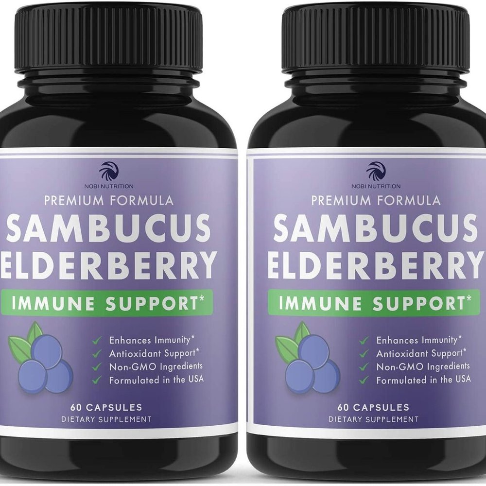 2 Pack Sambucus Elderberry Immune Support  -Sealed